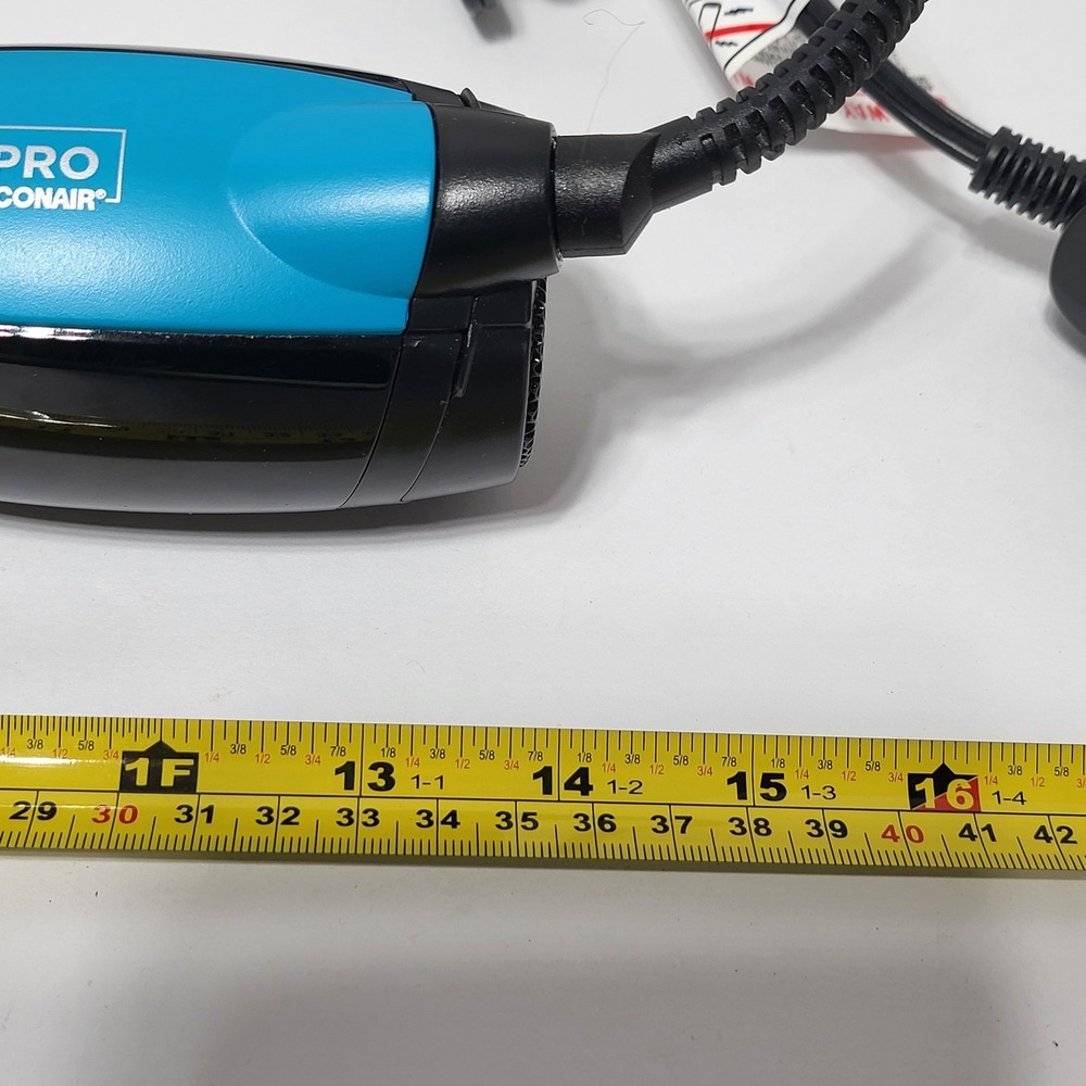 Conair InfinitiPro The Knot Dr All-in-One Oval Dryer Brush Blue Black BC118R‎ - Picture 6 of 6